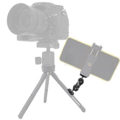 Yj Magic Arm Bracket Mount With 1 / 4 Inch Ball Head - Red-1915197795673968646
