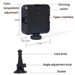 Universal Live Photography Light For Video Conferencing And Mobile Phone Cameras-1964932284566081541