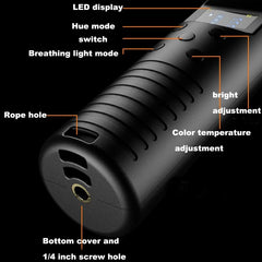 Adjustable Temperature Light Stick - Rgb Colourful 3000K-6500K-1915198260620955653