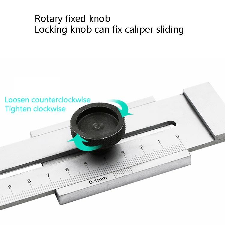 Portable Woodworking Scribing Ruler - 0-300Mm-1915197964243046405