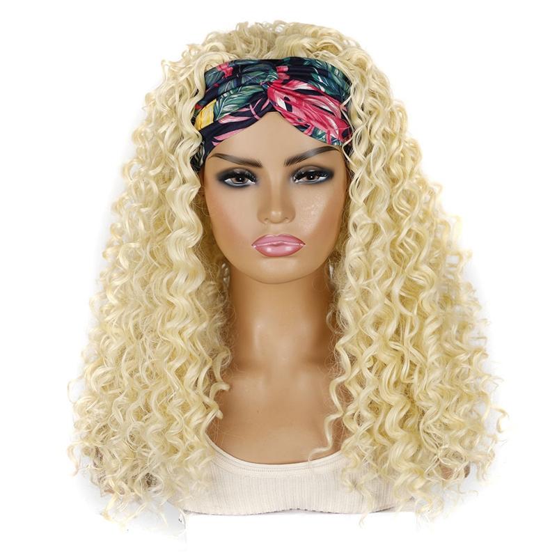 613 Xc Volumizing Hairband Wig - Chemical Fiber-1915197875390910464