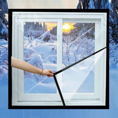 Double-Layer Insulation Film For Indoor Windows - Windproof Soundproof Warm - 1.2X0.8M-1915198145139183622