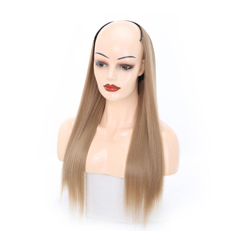 U-Shaped Long Straight Half Wig Headgear - 13.Us 16-1915197714484826113