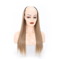 U-Shaped Long Straight Half Wig Headgear - 13.Us 16-1915197714484826112