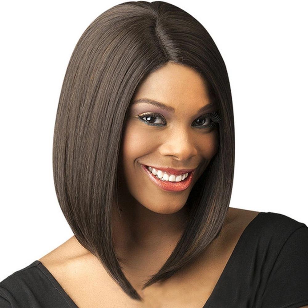 Women Short Synthetic Bobo Hair Cover-1915198296780050435