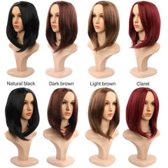 Short Hair Bobo Head Cover - Synthetic Material-1915197972551962628