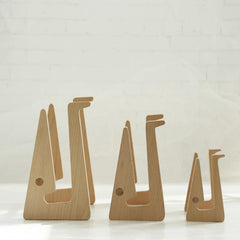 Bamboo Wood Desktop Storage Rack For Computers And Tablets-1964932316853833729