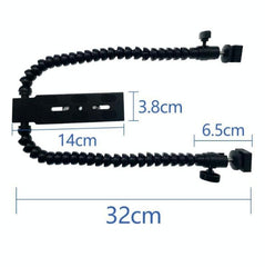 Adjustable Dual Arm Flash Bracket Mount For Hot Shoe-1915197659723993091