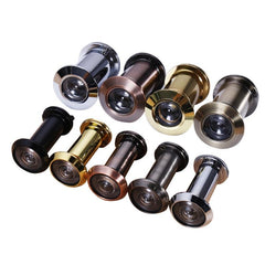 2-Pack Wide-Angle Security Door Viewer - Anti-Tiny Hd Glass Lens - 200 Degree - Red Bronze-1915197986229587969