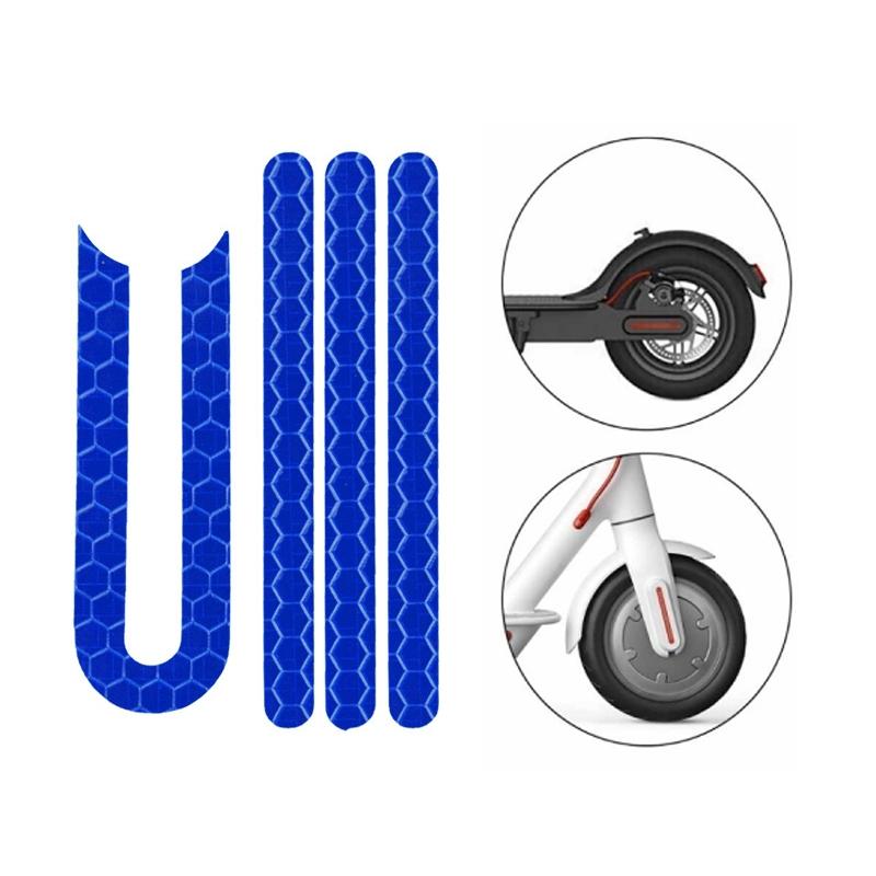 Reflective Stickers For Xiaomi Mijia M365 Pro Scooter - Blue-1964932280745070598
