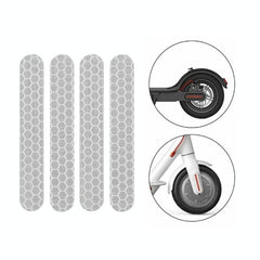 Reflective Stickers For Ninebot Max G30 Scooter - White-1964932296322715648