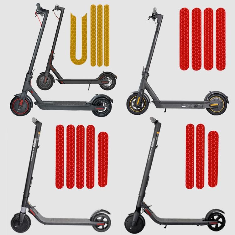 Reflective Stickers For Ninebot Es2 Scooter - Yellow-1964932278425620482