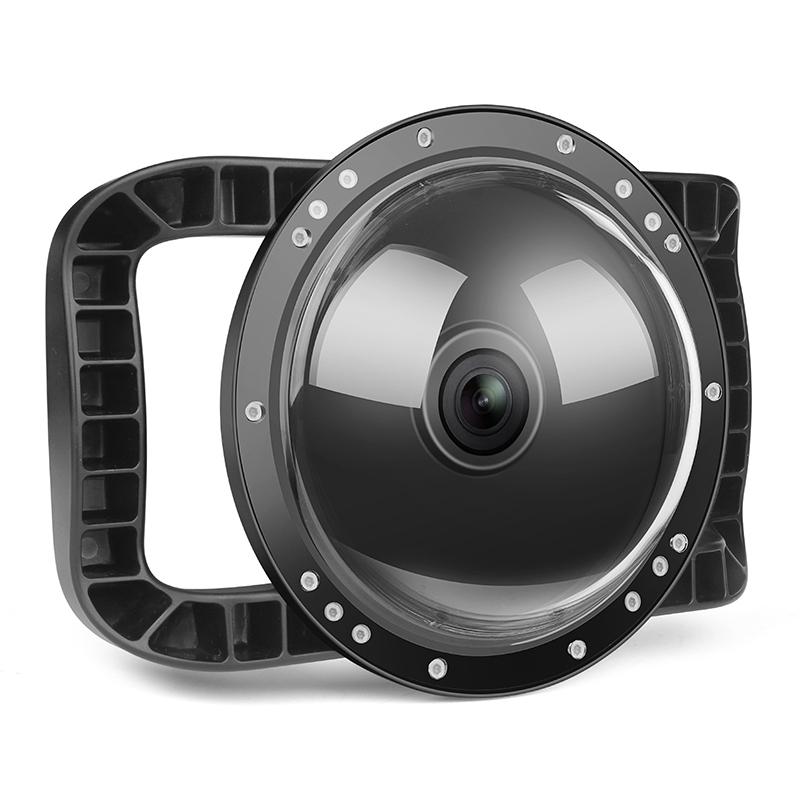 Underwater Dome Port For Dji Action Camera With Handle Trigger-1915197546792357889