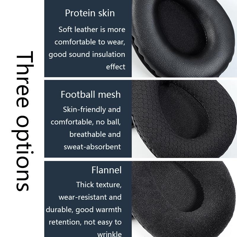 Soft Flannel Headset Covers For Beyerdynamic Dt Series - Set Of 2-1915198261346570244