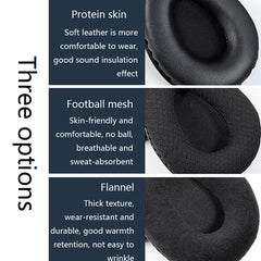 Soft Flannel Headset Covers For Beyerdynamic Dt Series - Set Of 2-1915198261346570244