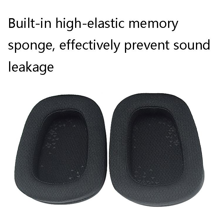 2-Pack Net Cloth Headphone Earmuffs For Logitech G633 / G933 / G933S-1964932340195135492