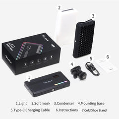 Hand-Held Rgb Fill Light For Portable Photography-1964932357660217353