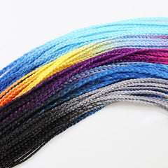26 Colourful Braid Hair Band Wigs Corn Silk Dreadlocks Ponytail-1915198401637650435