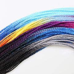 Vibrant Braid Hair Band With Corn Silk Dreadlocks - Colour 44-1915197708835098627
