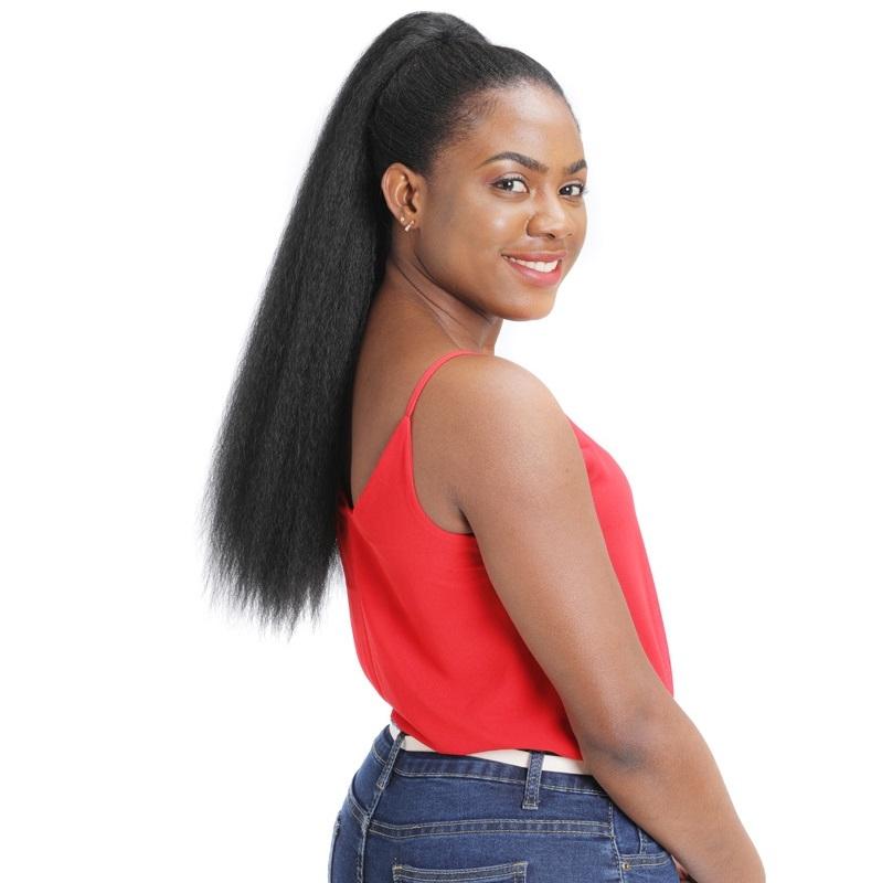 Fluffy Corn Whisker Long Curly Ponytail - Colour 4.27-1915197841517711366