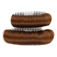 Natural 4-Piece Hair Root Padding Comb Set - 10Cm-1915198269500297219