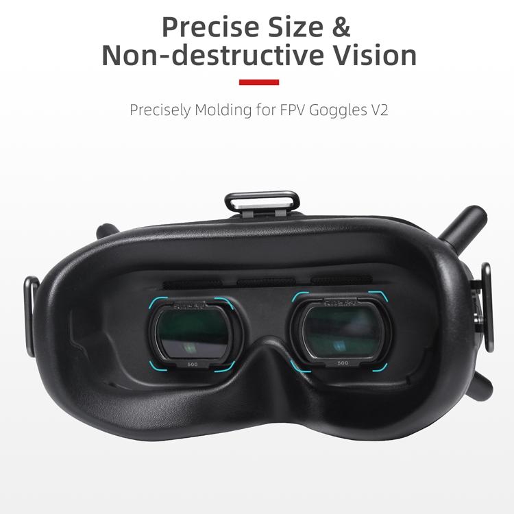 2 Pcs Aspherical Myopia Lens For Dji Fpv Goggles V2 150 Degree-1915198147521548293