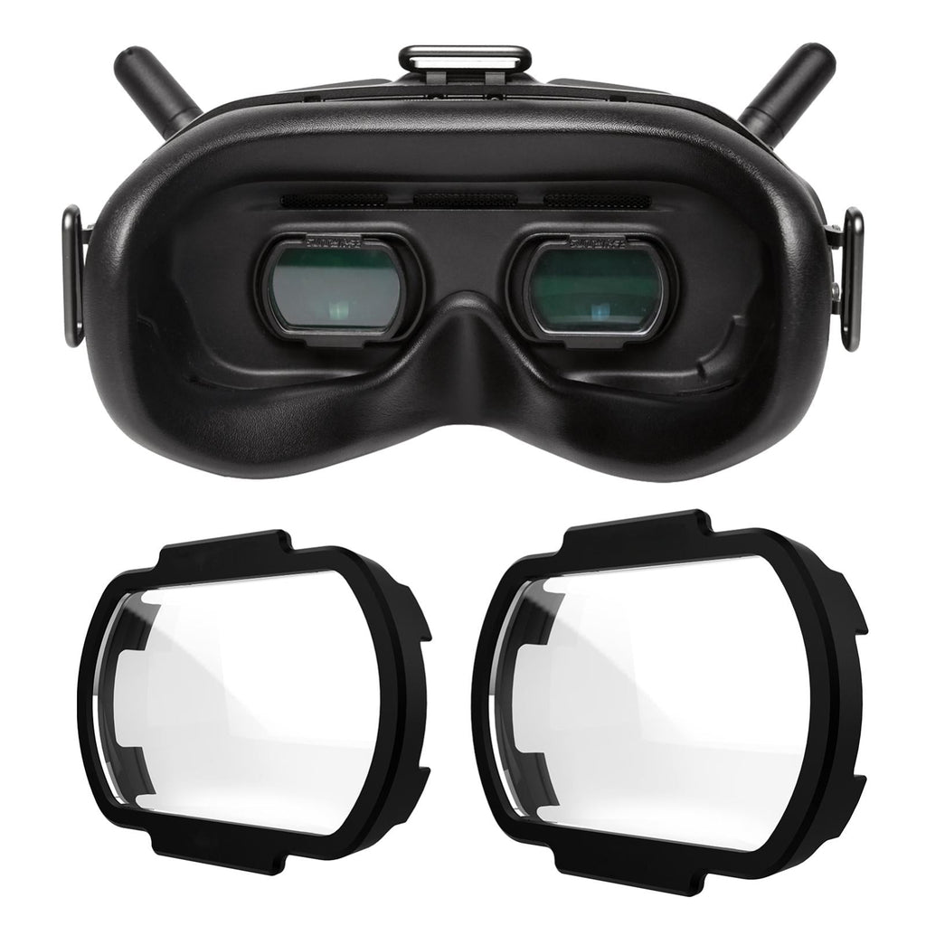 2 Pcs Aspherical Myopia Lens For Dji Fpv Goggles V2 - 800 Degree-1915197711011942402