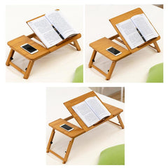 Adjustable Folding Laptop Desk For Dorm Or Study - Compact Design-1964932298545696769
