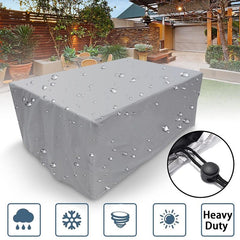 Waterproof Outdoor Table And Chair Cover - 170X94X70Cm-1915197700400353284