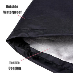 Round Table Cover For Outdoor Garden Grill - Rainproof Dustproof Anti-Ultraviolet - 55X50Cm-1915197997709398018