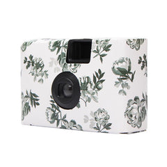 Retro Peony Disposable Mini Camera With 17 Films-1915197734072225799
