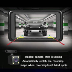1080P Hd 3.0 Wide-Angle Driving Recorder With Reversing Image - Compact Size-1915198294091501573
