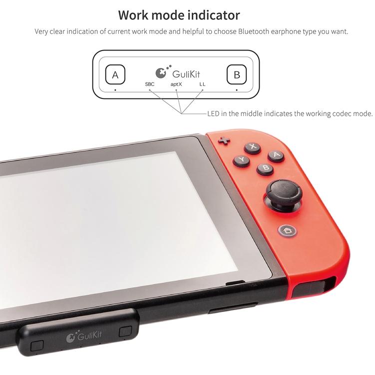 Nintendo Switch Wireless Audio Adapter - Ice-1915197640660881415