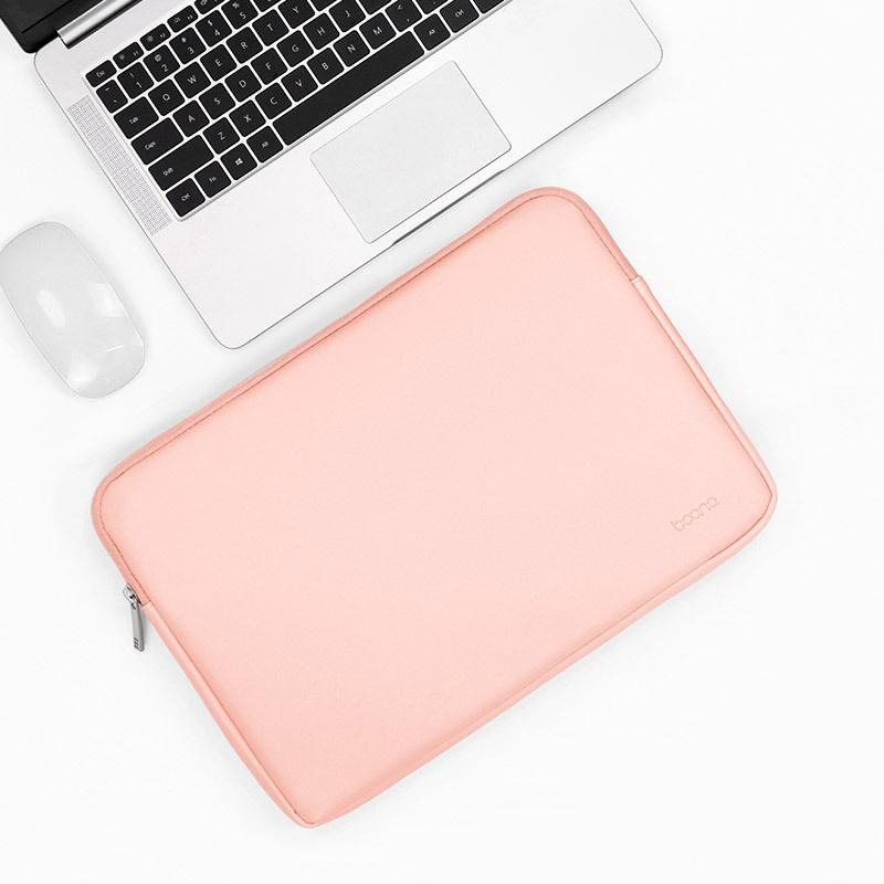 11 / 12 Inch Pink Pu Leather Laptop Bag-1915197622453407751