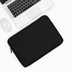 Midnight Black Pu Leather Laptop Bag - 16 / 17 Inch-1915197547694133255
