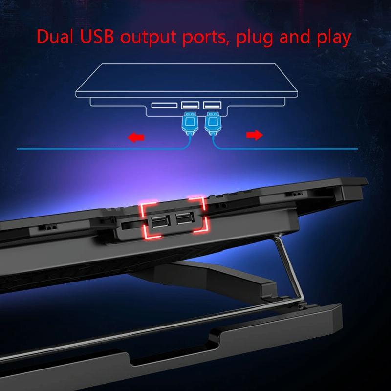 Red Touch Laptop Cooling Bracket - K5-1964932317843689475