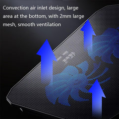 Dark Knight Dual Fan Laptop Cooling Stand - Adjustable-1915197689029595140