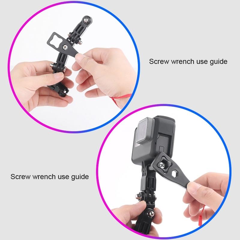 2-Pack Multi Joint Arm Mounts For Gopro & Action Cameras-1915197826867007491