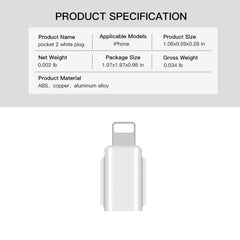 Universal Smartphone Adapter For Dji Pocket - 8 Pin-1964932327893241857