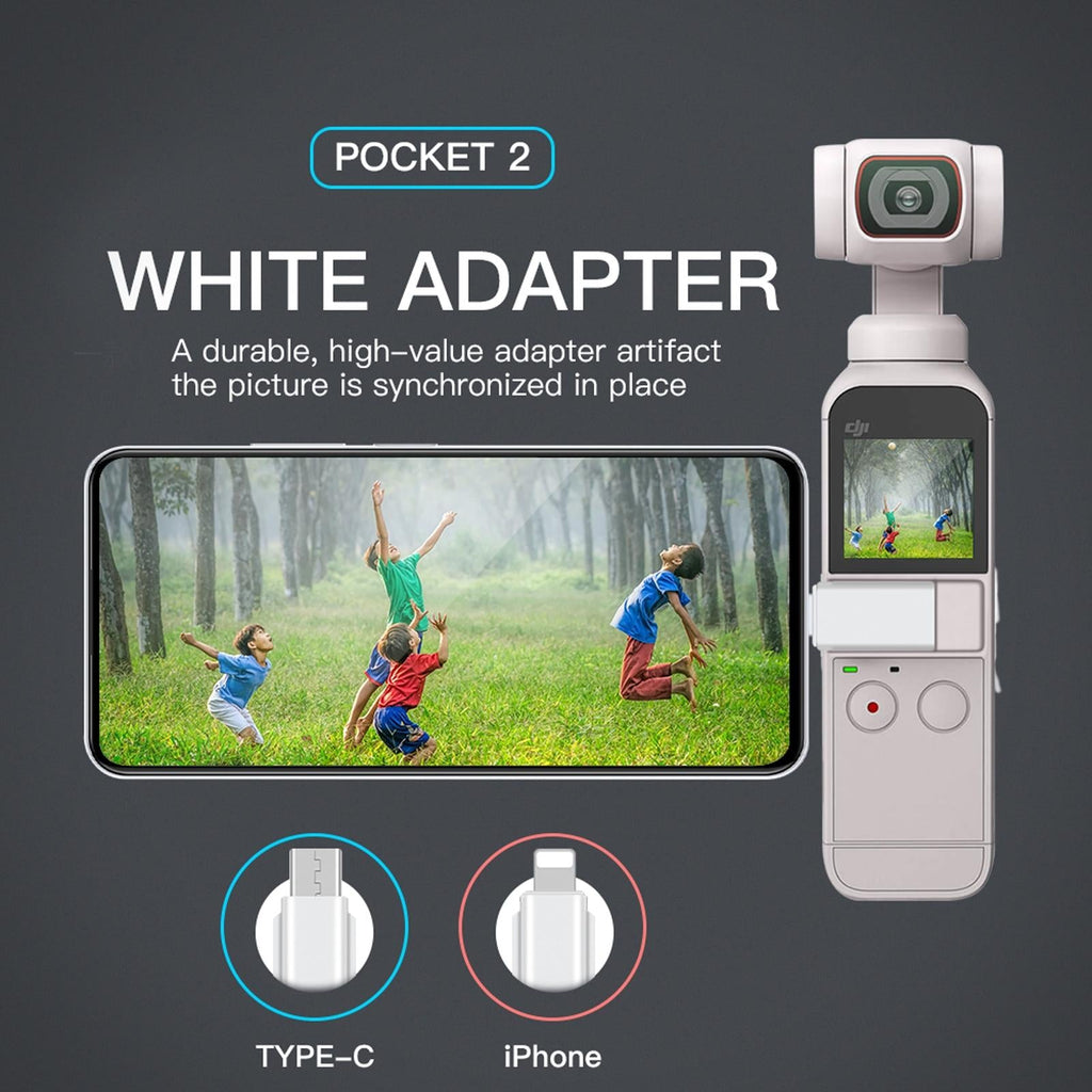 Universal Smartphone Adapter For Dji Pocket - 8 Pin-1964932327893241862