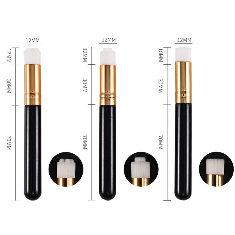 6-Piece Soft Nasal Washing Brush For Blackhead Removal And Deep Cleansing - Flower Head White Gold-1915197856747229186