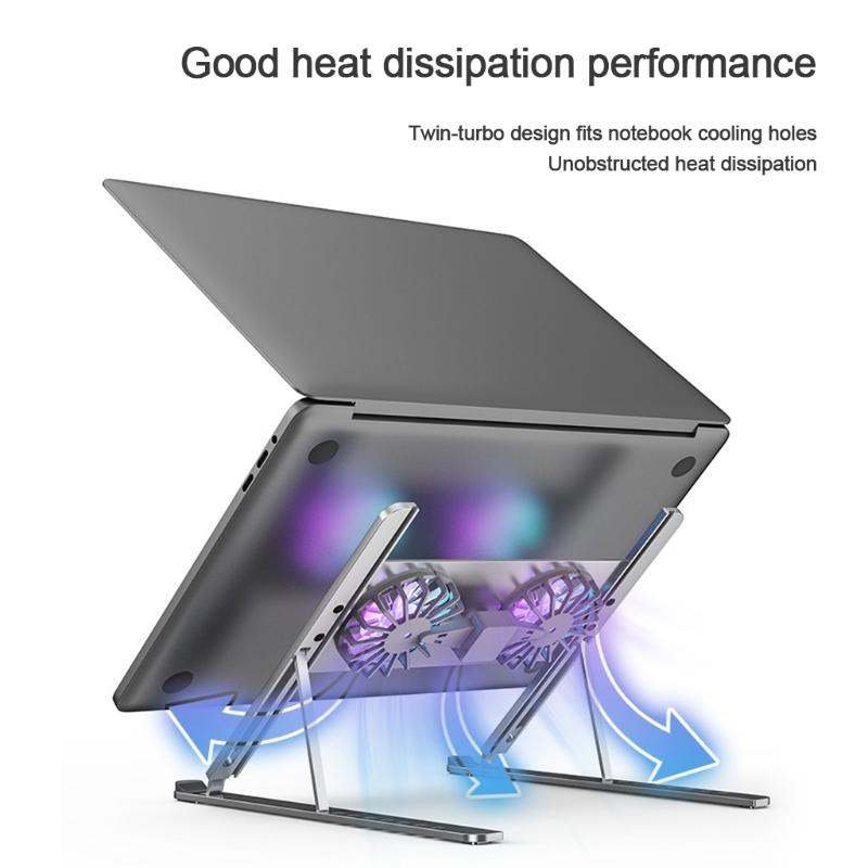 Notebook Cooling Fan - Aluminum Alloy-1964932342627831812