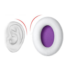 2-Pack Headset Earmuffs For Kingston Hyperx Cloud Ii - Black Velvet-1915197650588798981