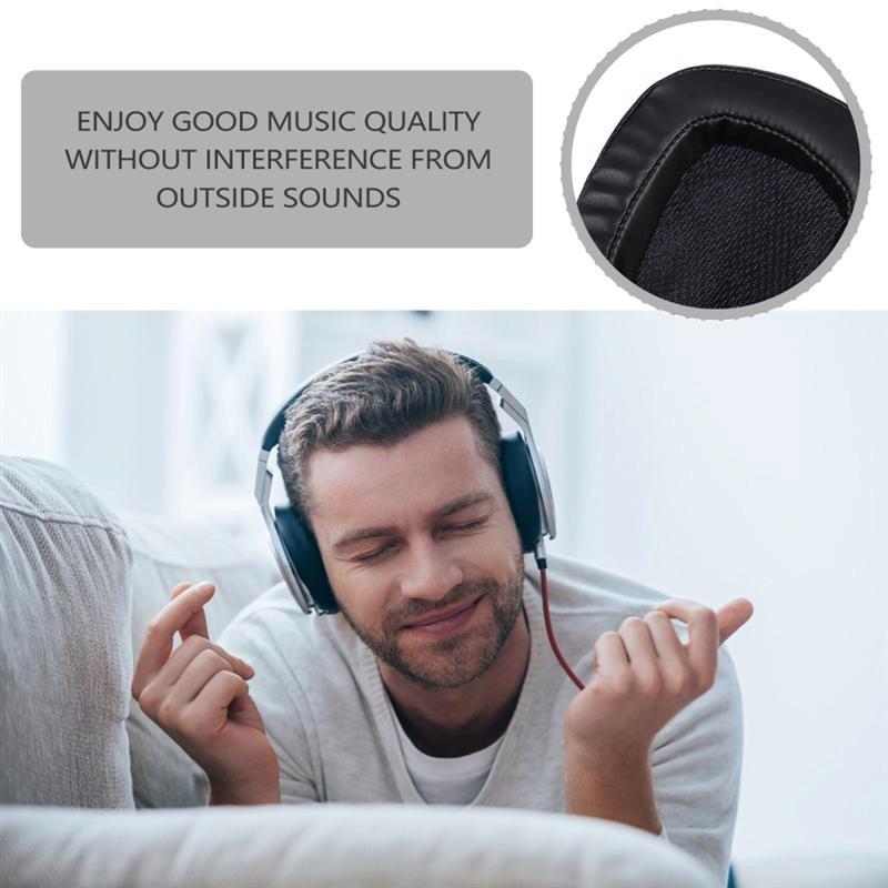 2-Pack Black Gel Earpads For Logitech G633 / G933 Headsets-1915198253356421123