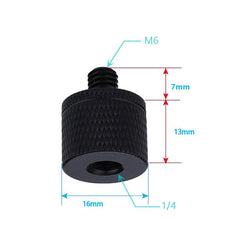 4-Piece A20 Screw Adapter 1 / 4 Female To M6 Male-1915197999051575297