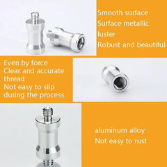 10-Pack 1 / 4 Screw Adapter - Female To Male-1915197976012263427