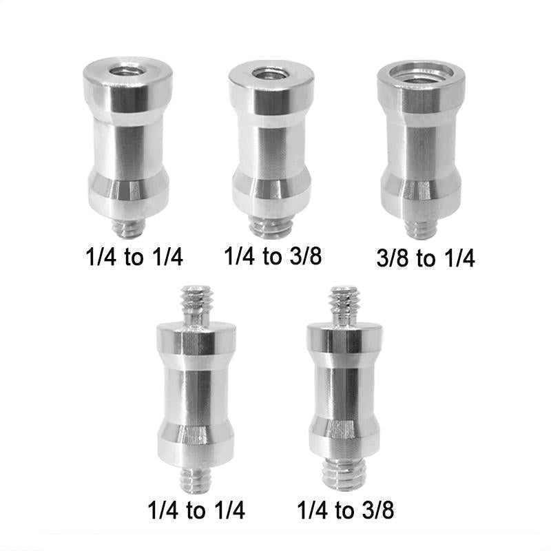10-Pack 1 / 4 To 3 / 8 Screw Adapters - Male To Male-1915197632079335426