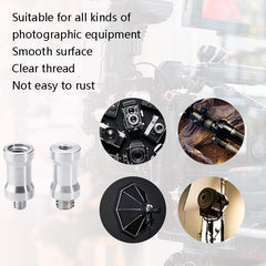 10-Pack 1 / 4 To 3 / 8 Screw Adapters - Male To Male-1915197632079335428