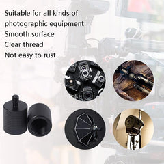 2-Pack Microphone Screw Adapters F10 5 / 8-27 Female To 3 / 8 Male-1915198131776131076