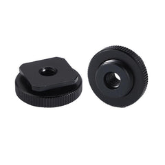 2-Pack Aluminum Hot Shoe Adapter 5 / 8 Male To M6 Female-1915198132350750727